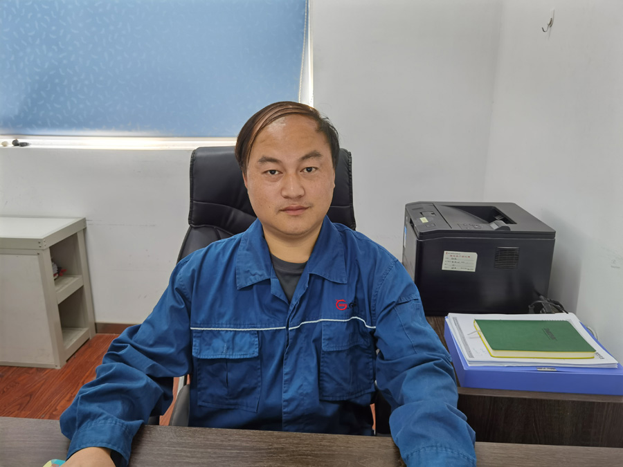 2022年度AG真人官方网医药金穗斗争者——朱庆国